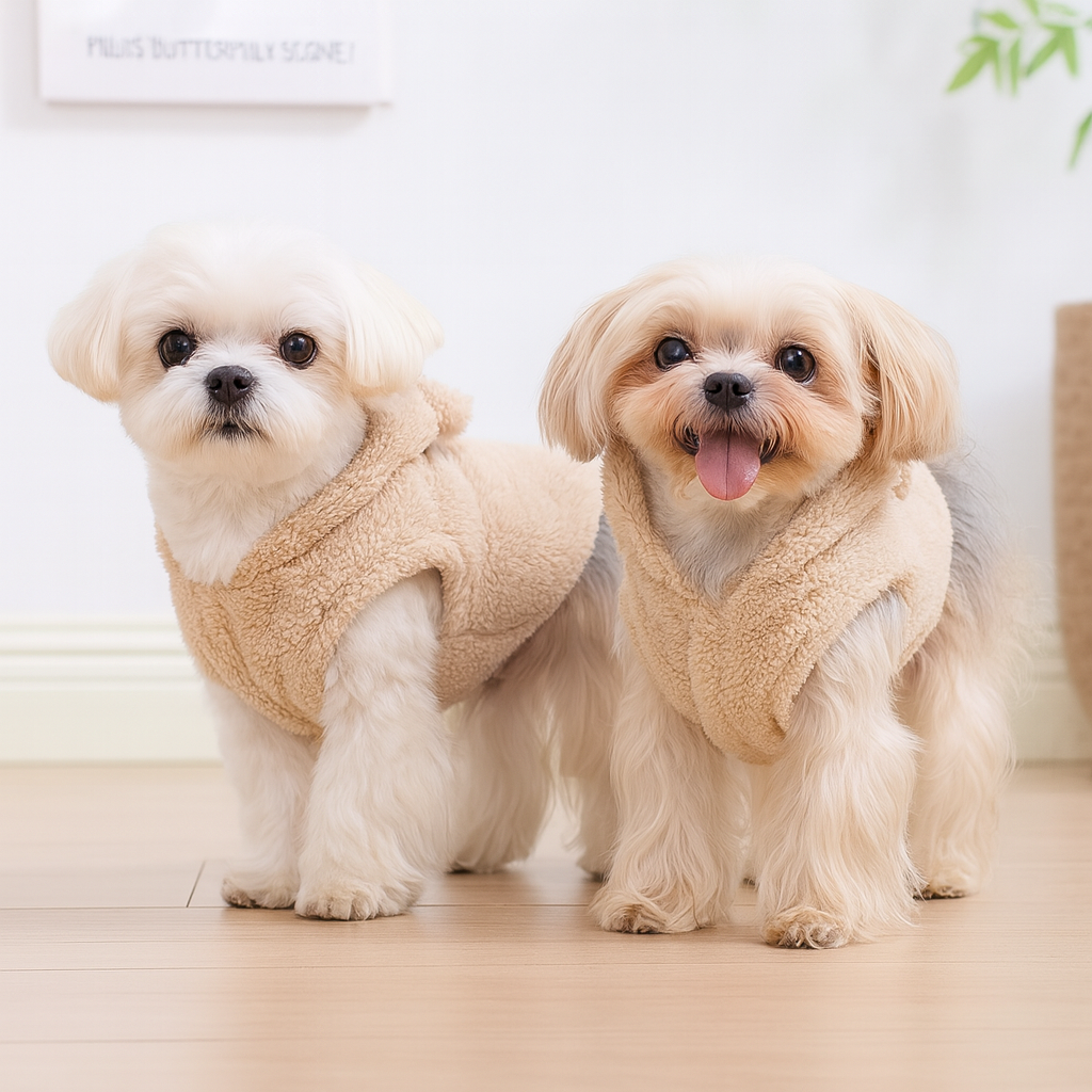 SnugglePaw Plush Winter Coat