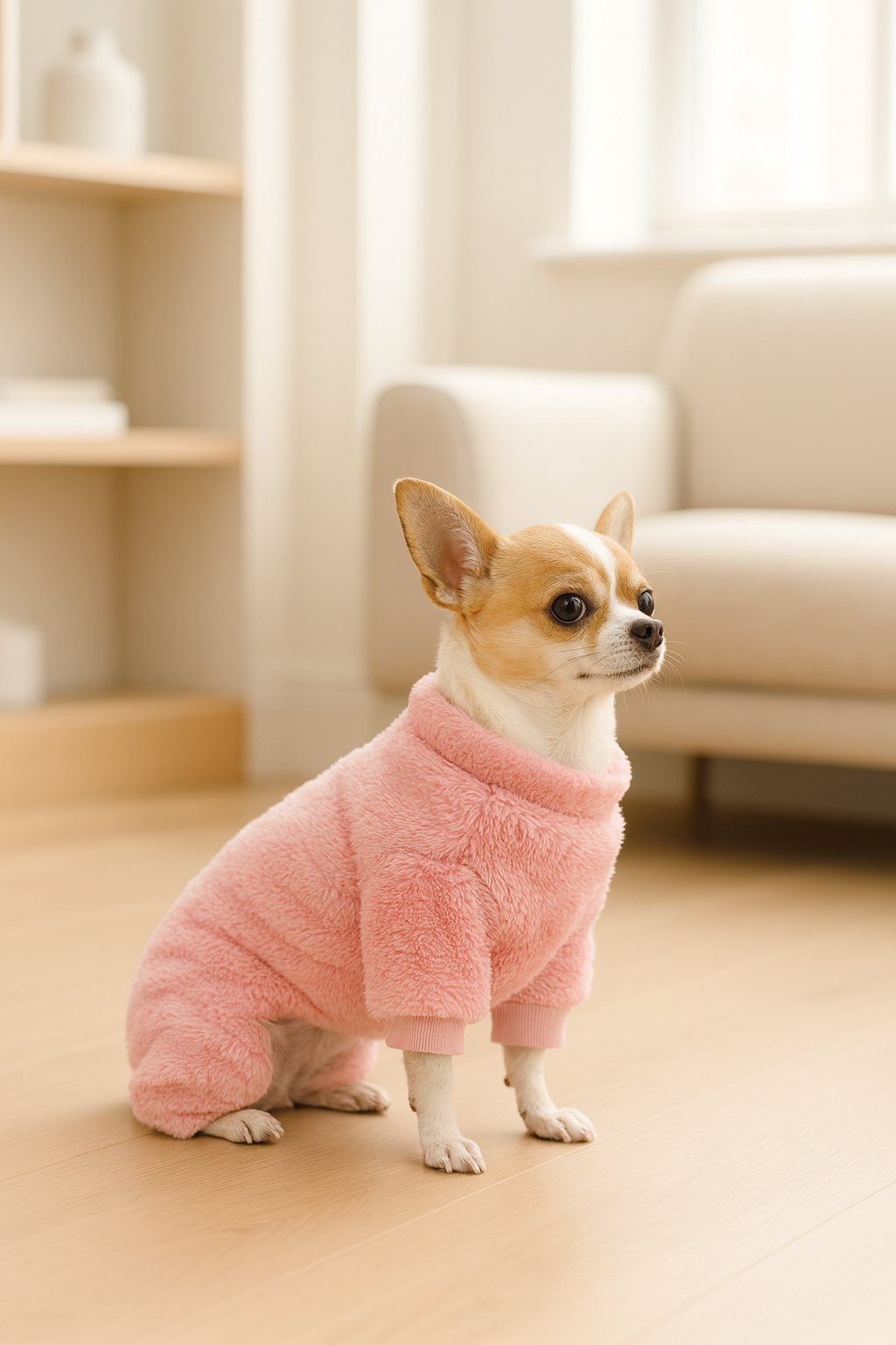 SnugglePaws Cozy Winter Jumpsuit