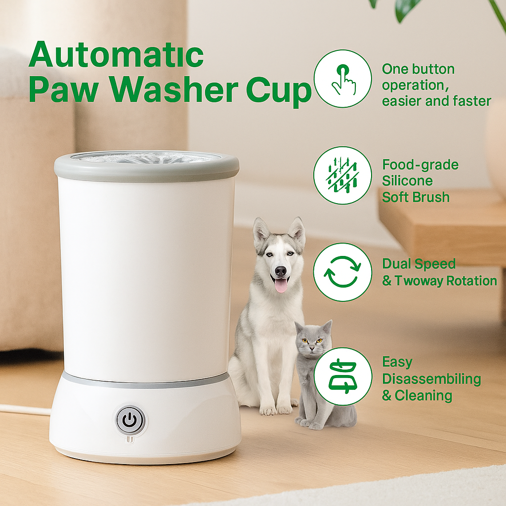 PawPerfect Automatic Pet Paw Washer