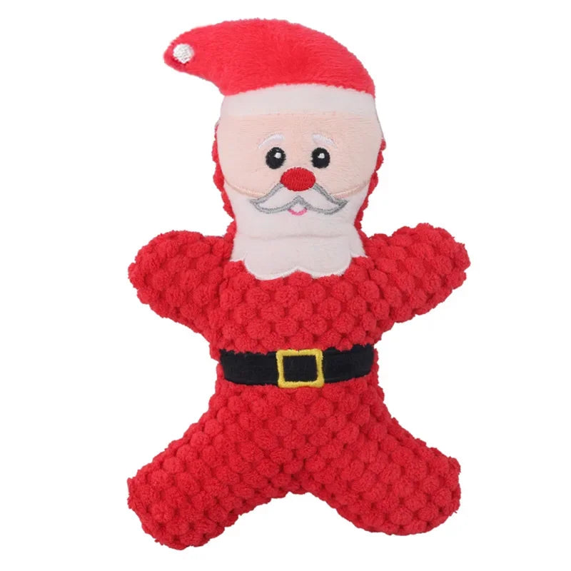 JinglePaws Holiday Plush Toy Set