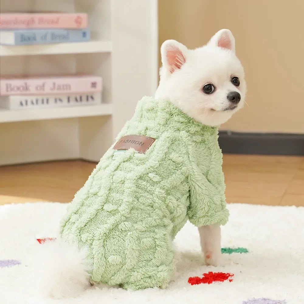 SnugglePup Cozy Winter Onesie