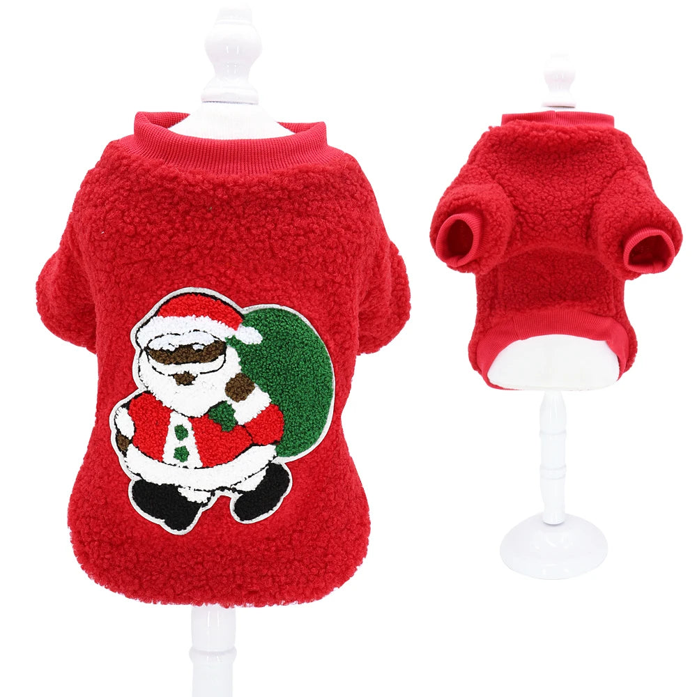 MerryTail Christmas Fleece Sweater