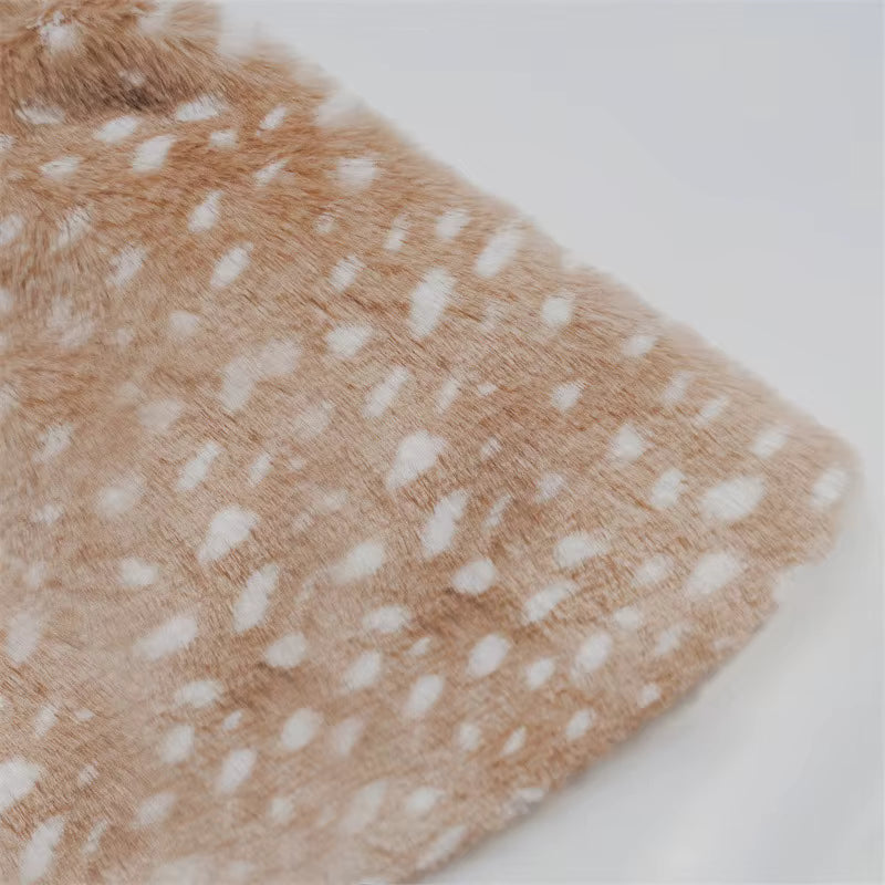 Cozy Reindeer Hooded Cape