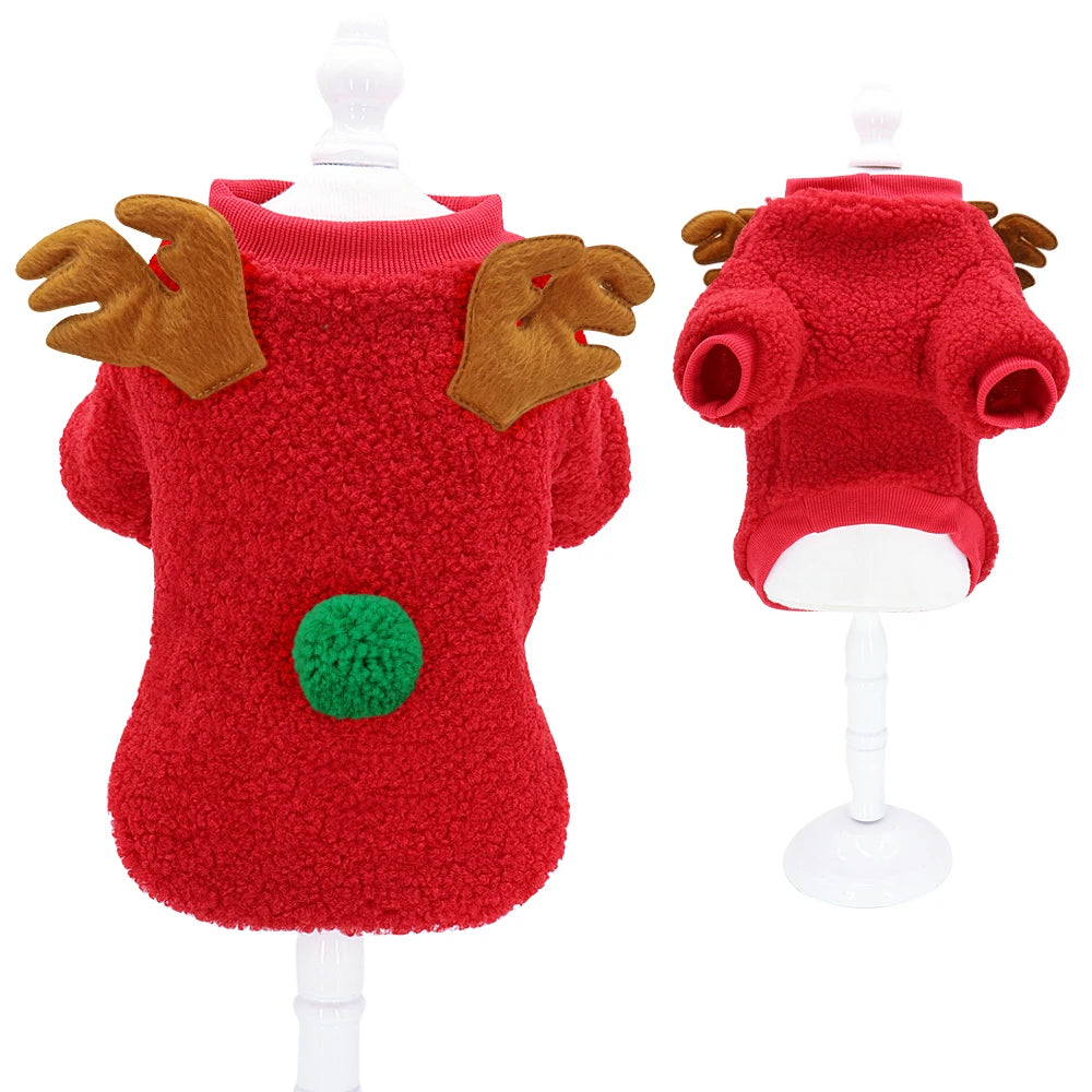 MerryTail Christmas Fleece Sweater