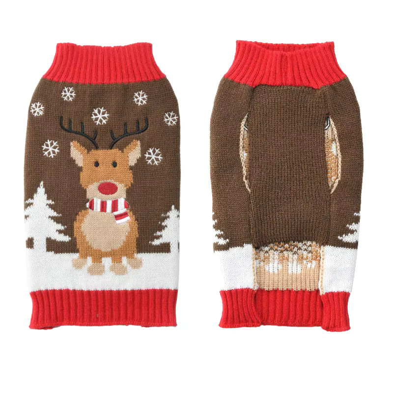 Jolly Paws Christmas Knit Sweater