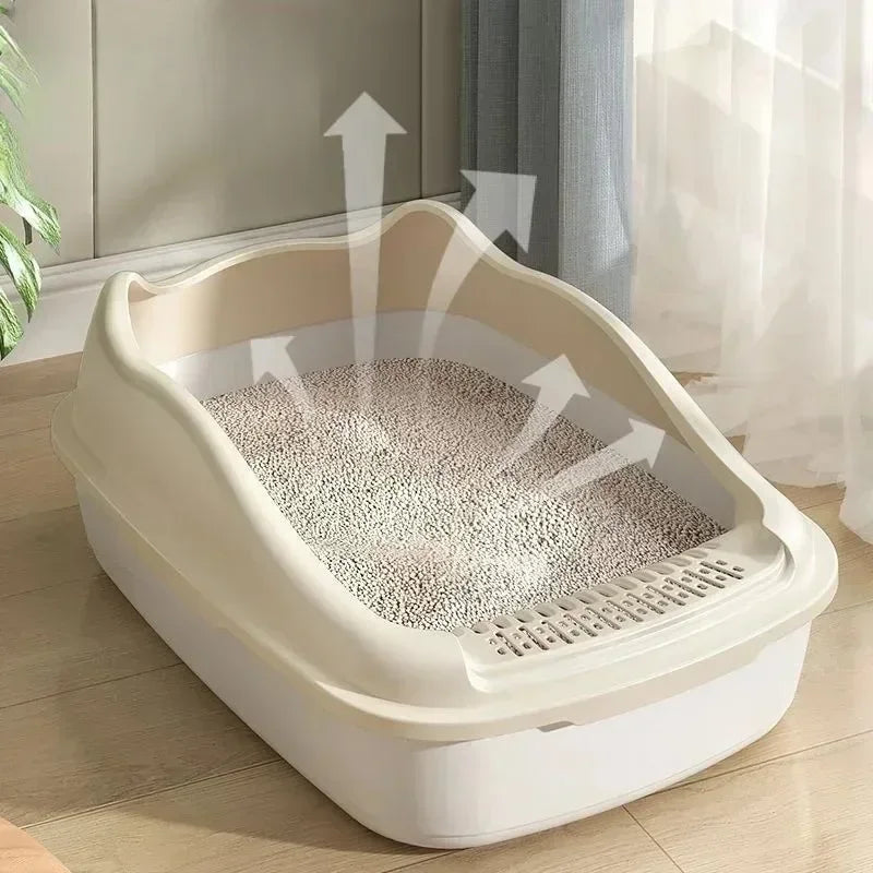 ComfyPaws High-Sided Cat Litter Box