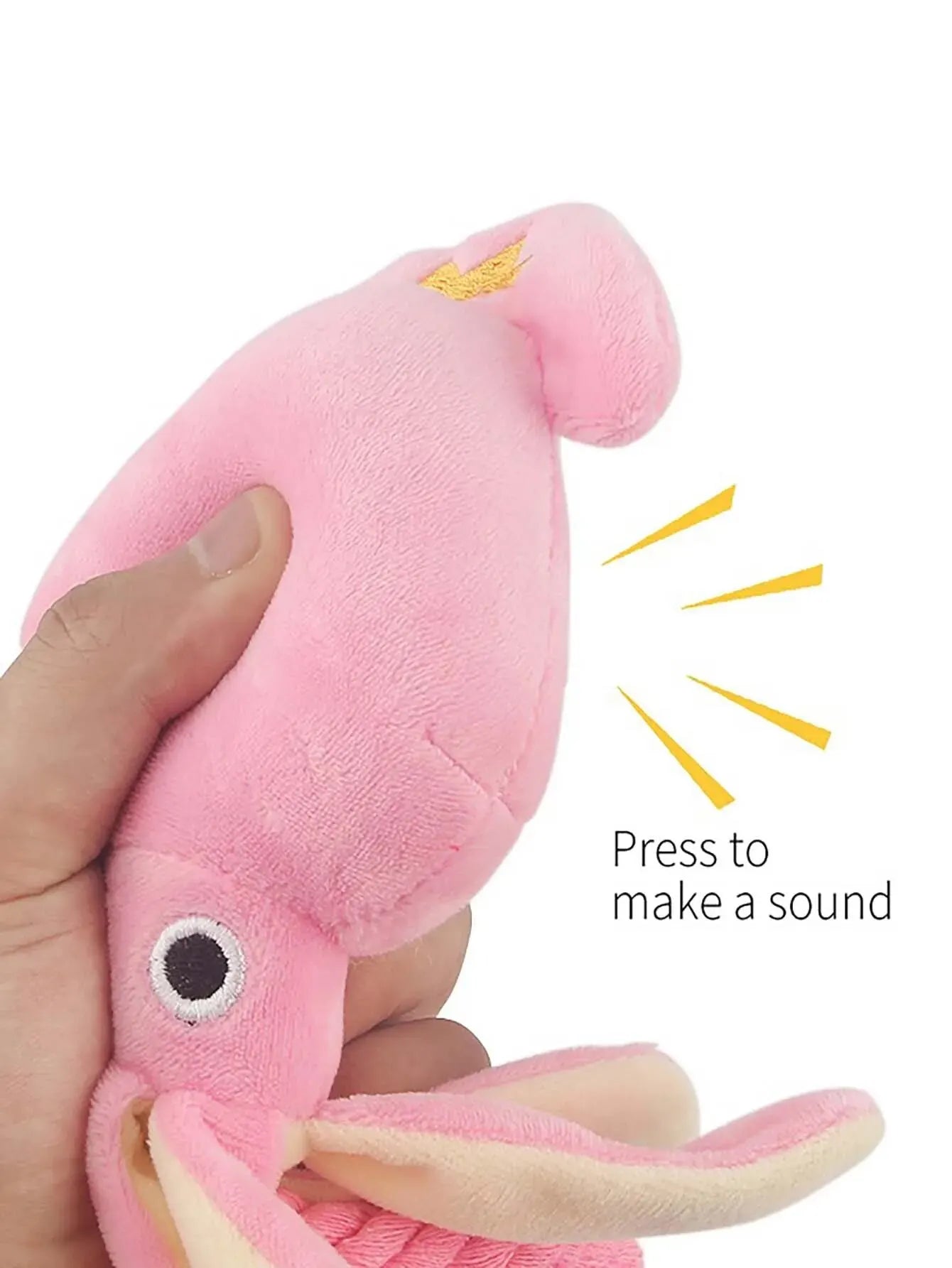 CuddleSquid Plush Dog Toy