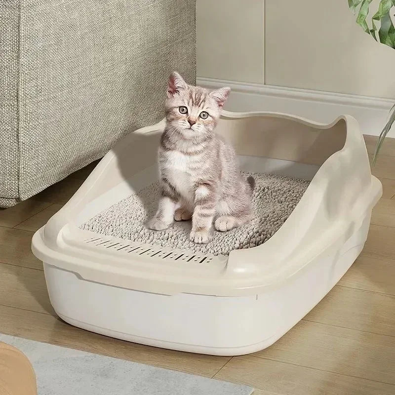 ComfyPaws High-Sided Cat Litter Box