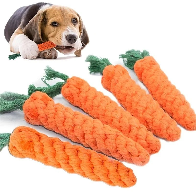 Chew-a-Carrot Rope Toy