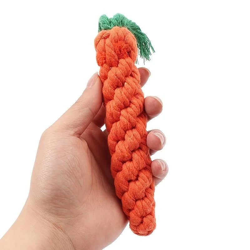 Chew-a-Carrot Rope Toy