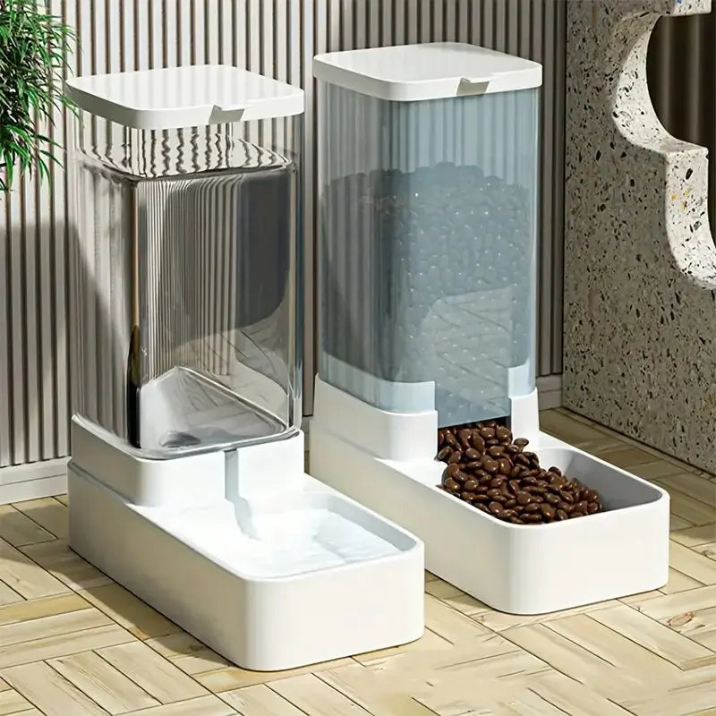 TwinFlow Automatic Pet Feeder & Water Dispenser