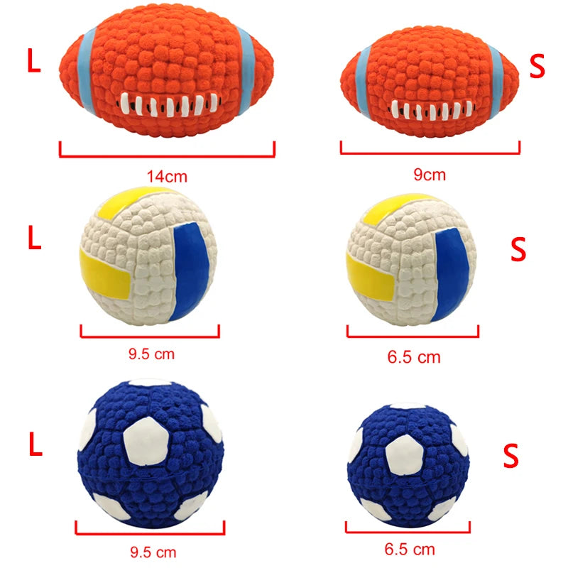 PlayPaw Plush Sports Balls