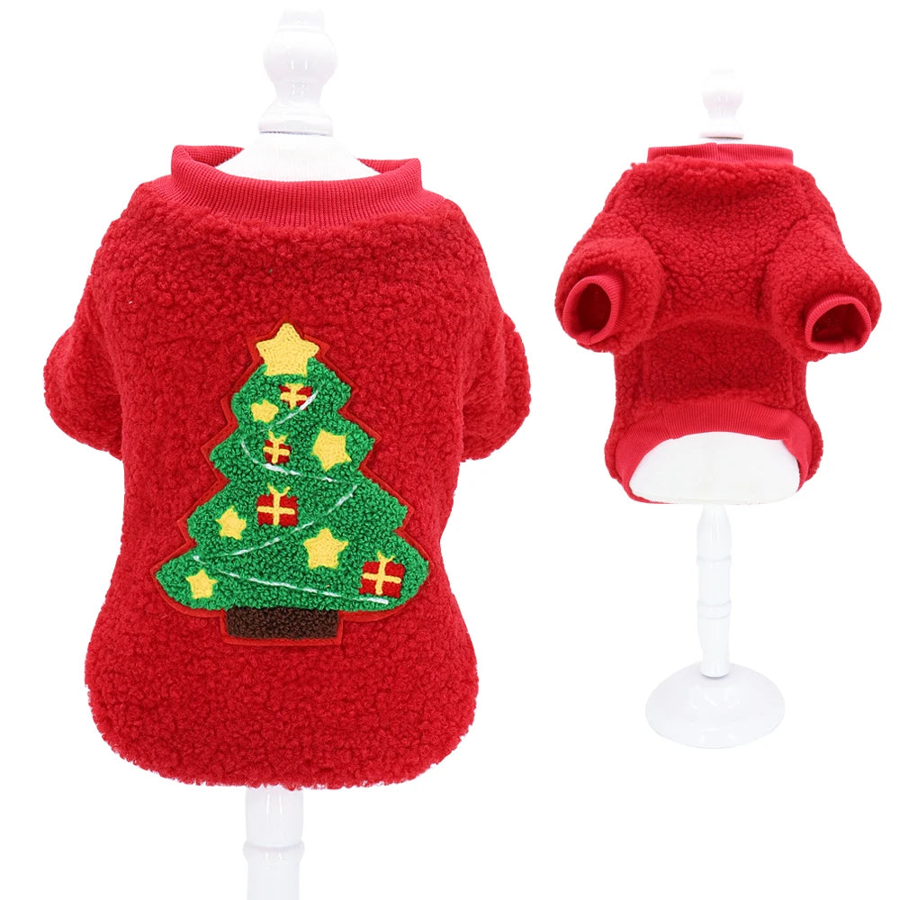 MerryTail Christmas Fleece Sweater