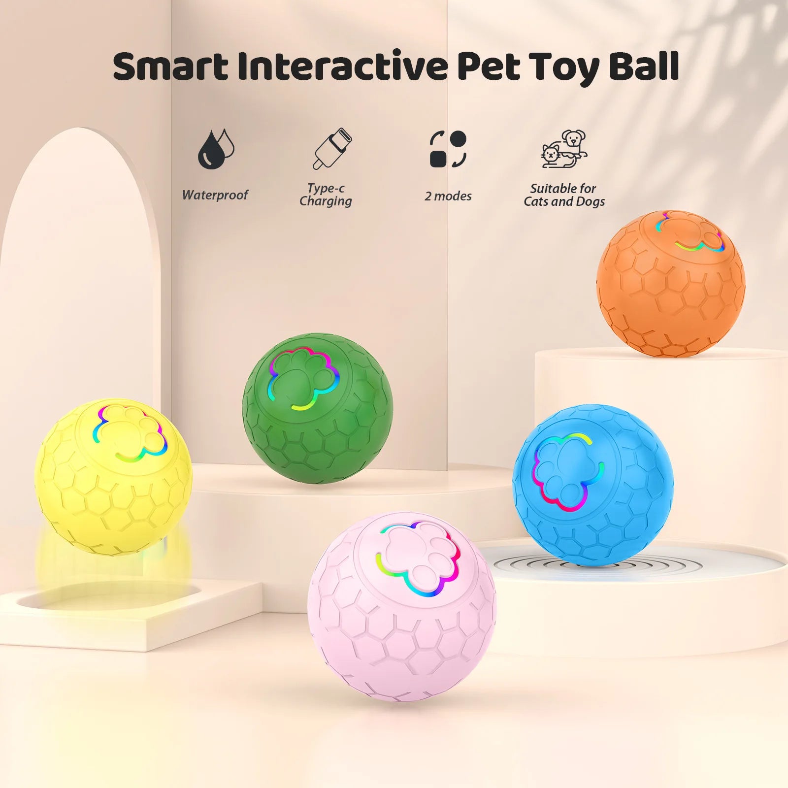 PawMotion Smart Pet Ball