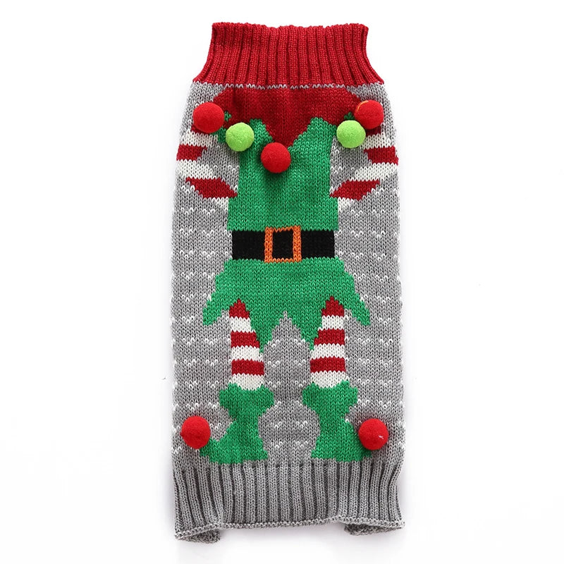 Jolly Paws Christmas Knit Sweater