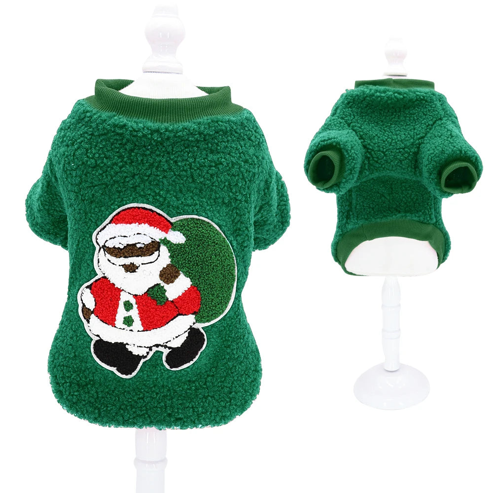 MerryTail Christmas Fleece Sweater