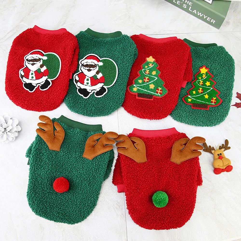 MerryTail Christmas Fleece Sweater