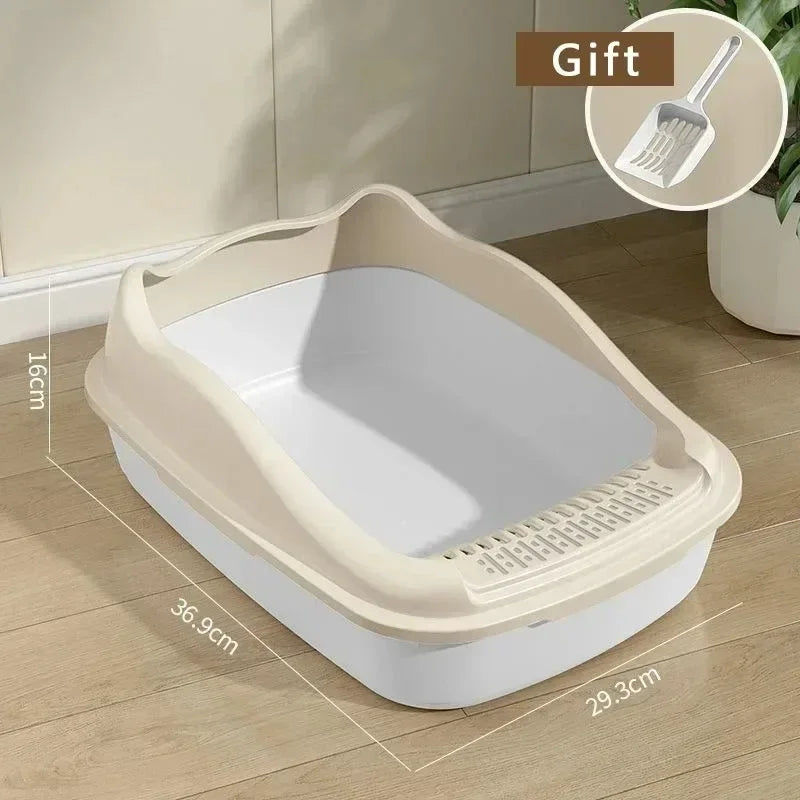 ComfyPaws High-Sided Cat Litter Box