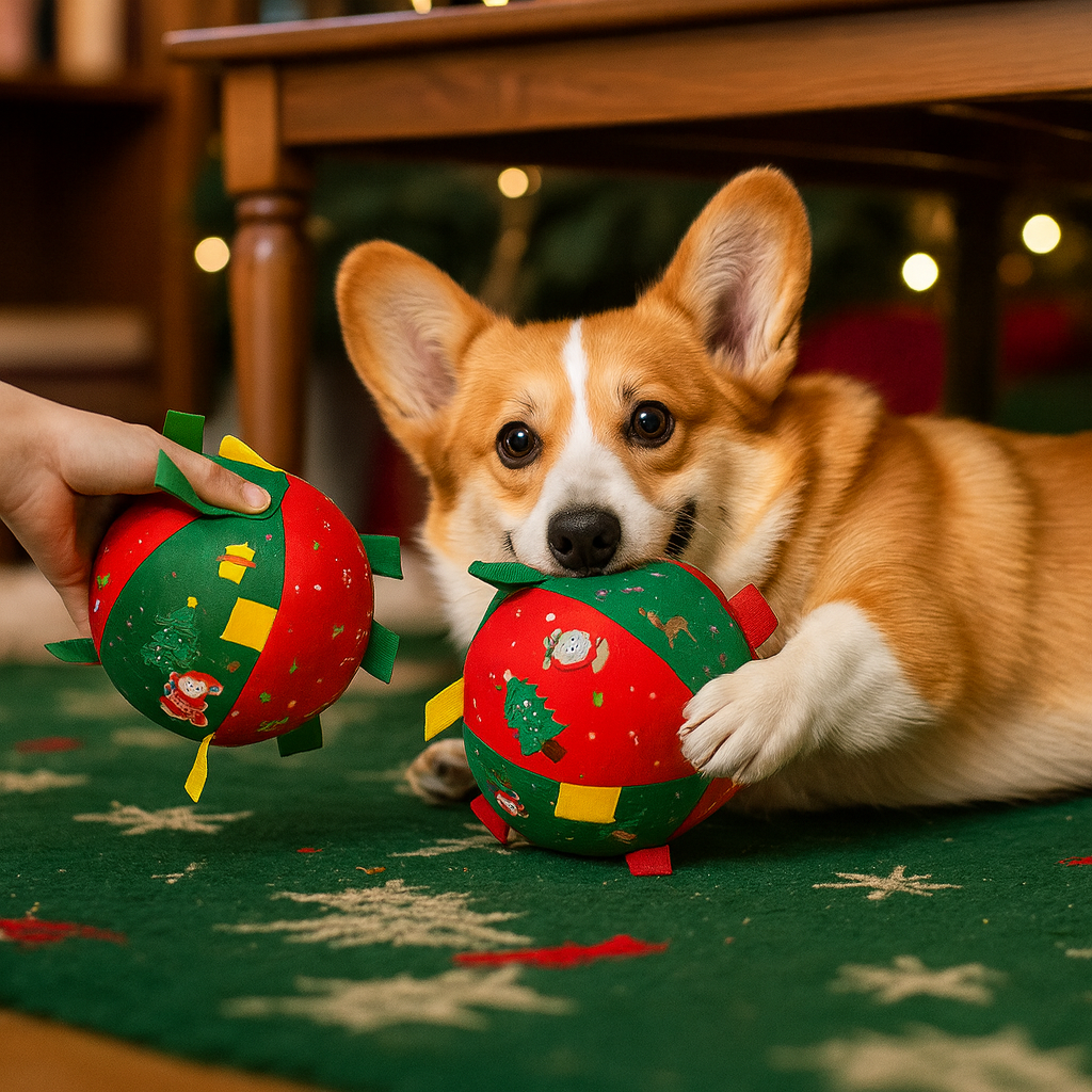 Christmas Jumping Sound Ball