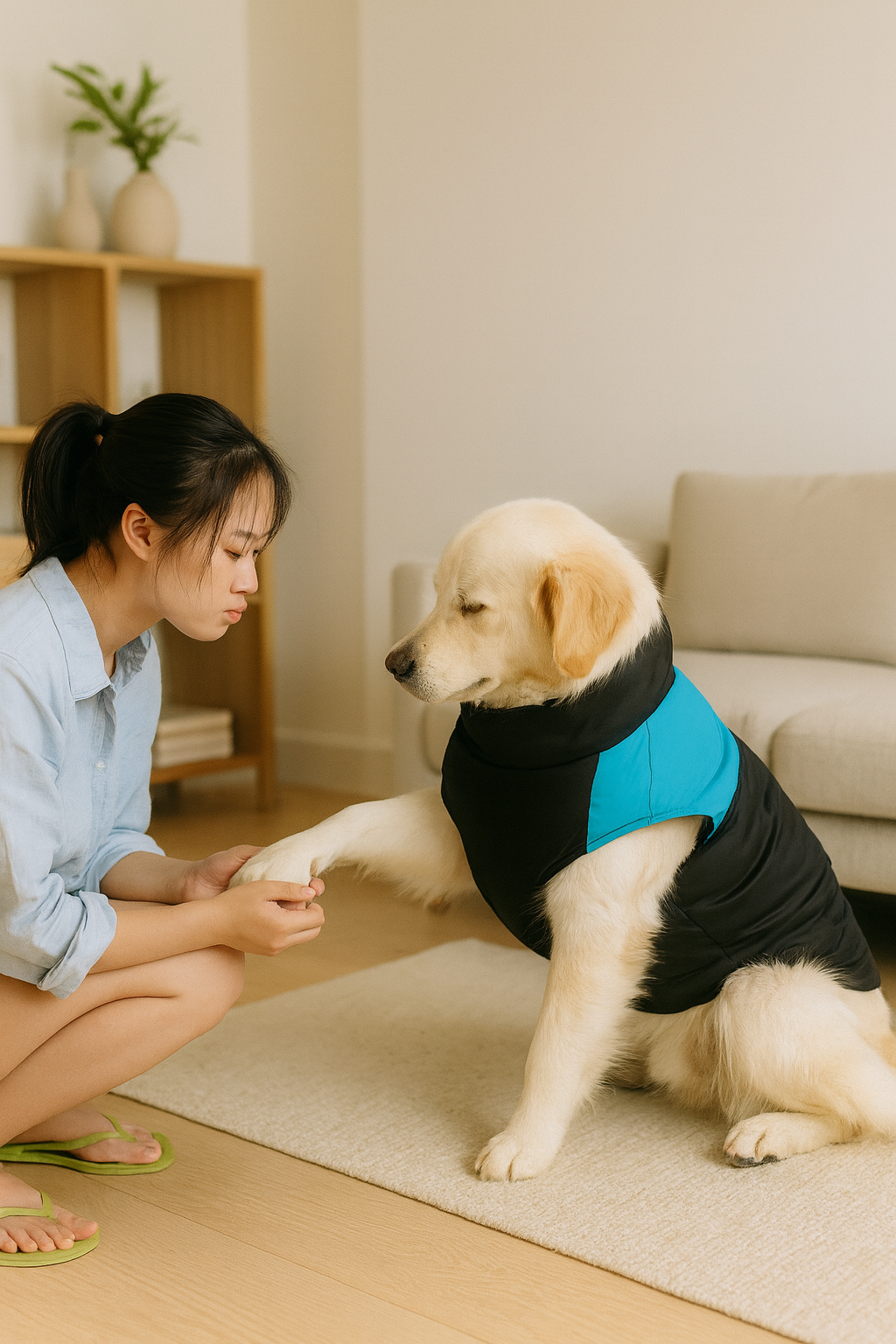 PawShield Reflective Winter Jacket