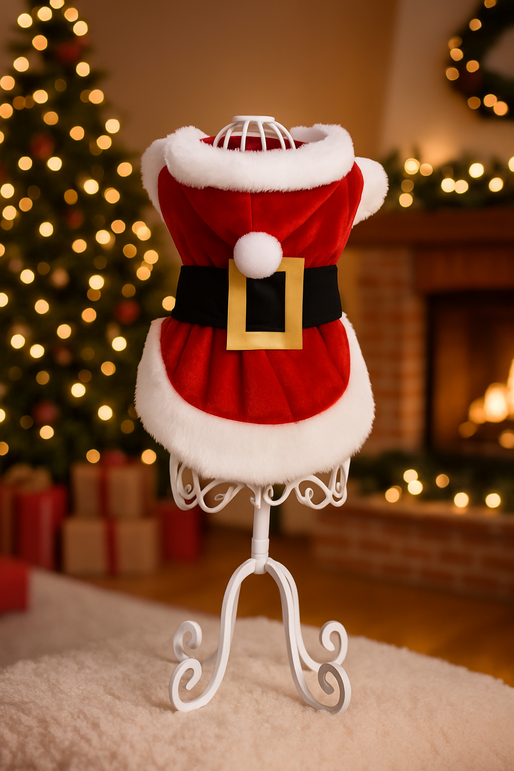 SantaPaws&nbsp;Classic Christmas Coat