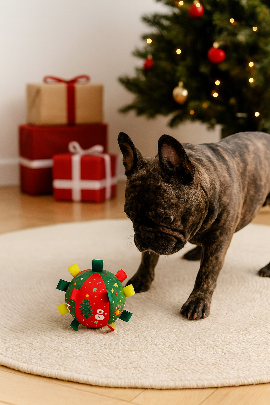 Christmas Jumping Sound Ball