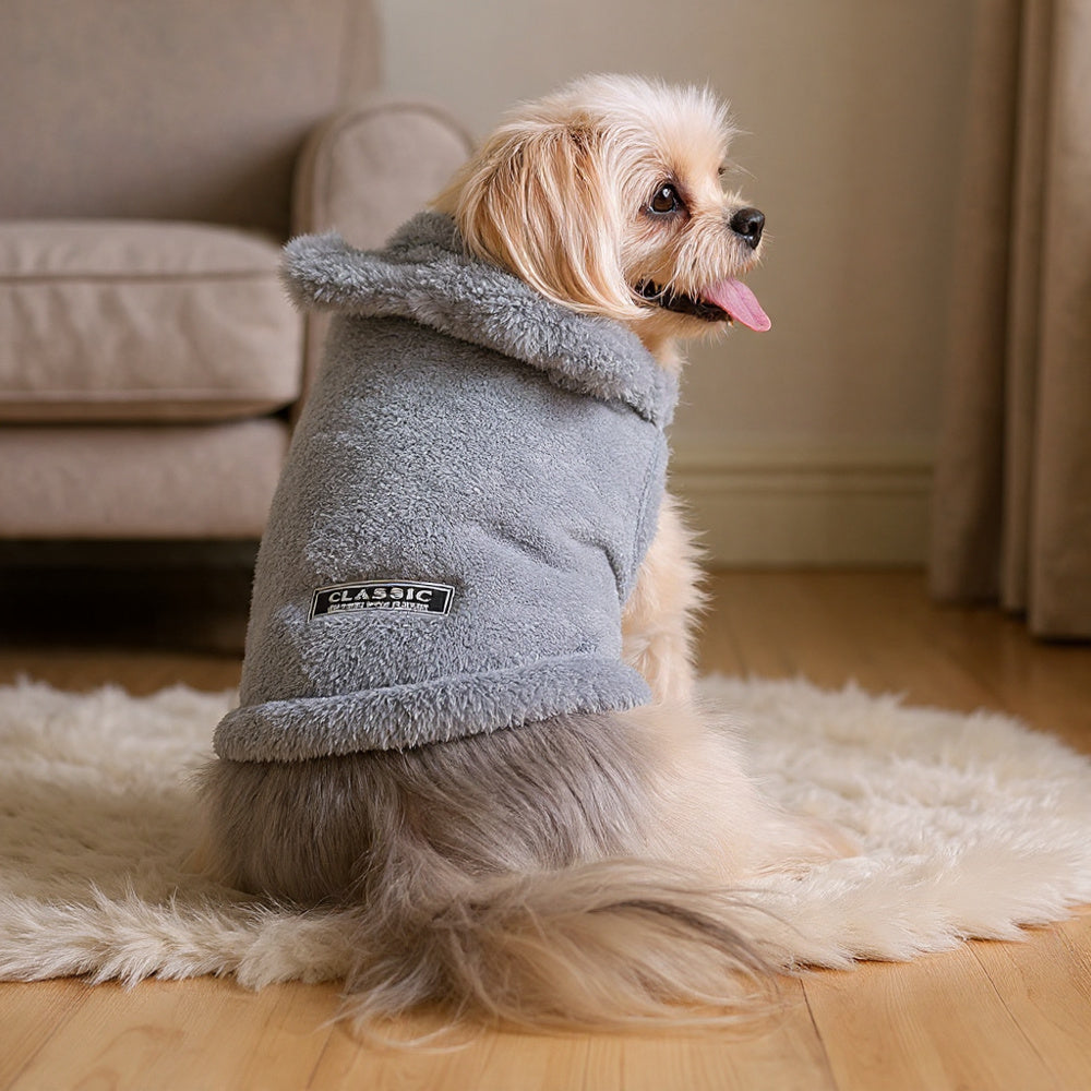 SnugglePaw Plush Winter Coat