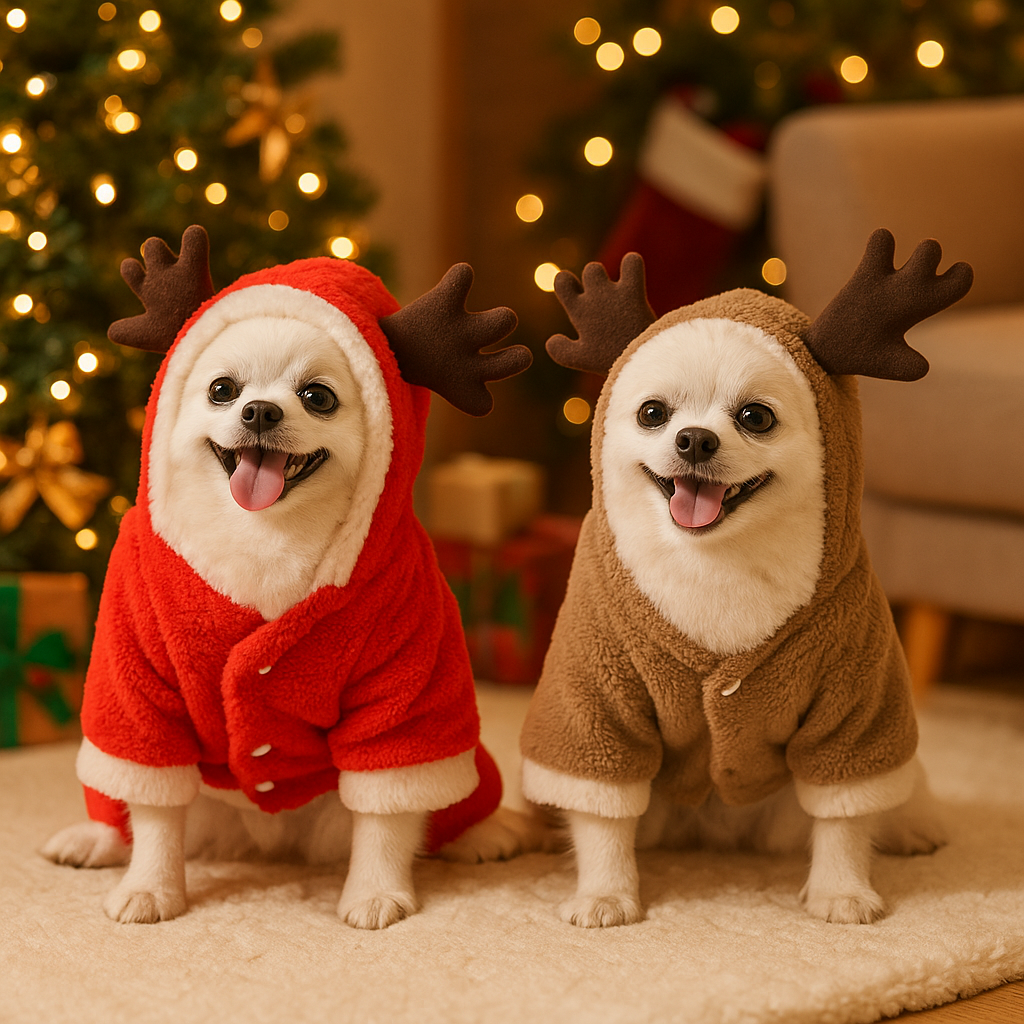 JollyPaws Christmas Reindeer Jumper