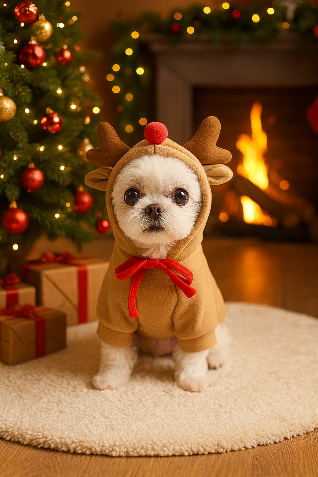 Reindeer Snuggle Pup Costume
